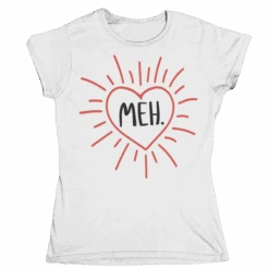 Meh Valentines Exploding Heart Fitted Womens T-Shirt 9 Meh Valentines Exploding Heart Fitted Womens T-Shirt -Maria Sales Store Meh Valentines Exploding Heart Fitted Womens T Shirt 8Ball 592