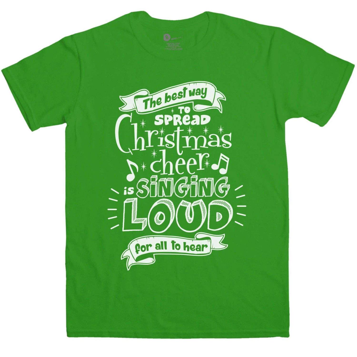 Mens Christmas Spread Christmas Cheer T-Shirt 3 Mens Christmas Spread Christmas Cheer T-Shirt
