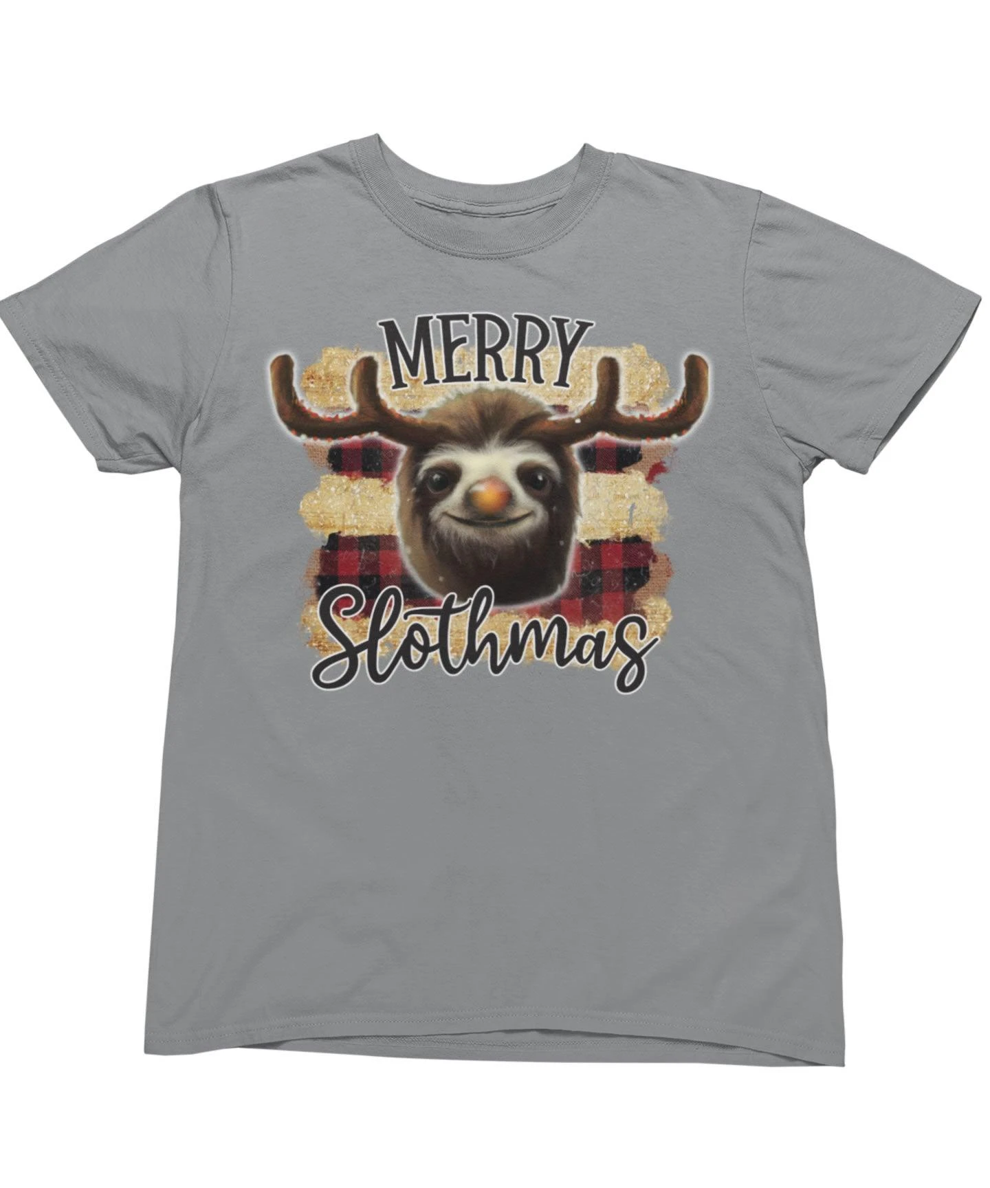 Merry Slothmas Christmas T-Shirt 5 Merry Slothmas Christmas T-Shirt - Image 4