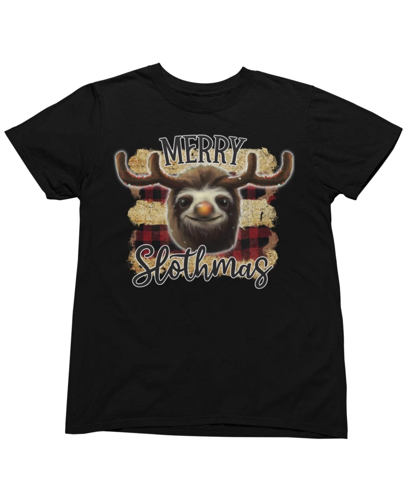 Merry Slothmas Christmas T-Shirt 2 Merry Slothmas Christmas T-Shirt