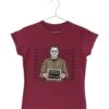 Michael Myers Mugshot Horror Film Tribute Womens Style T-Shirt 1 Michael Myers Mugshot Horror Film Tribute Womens Style T-Shirt -Maria Sales Store Michael Myers Mugshot Horror Film Tribute Womens Style T Shirt 8Ball 5048