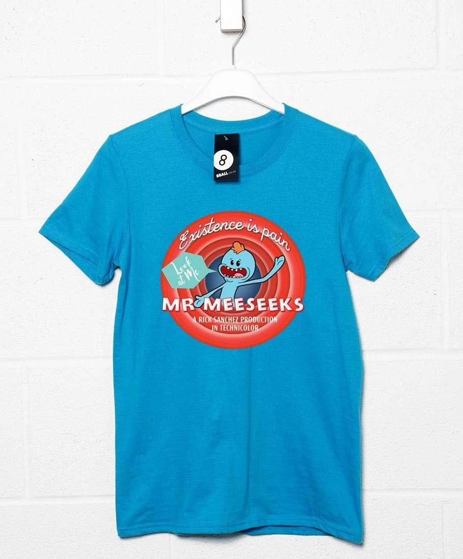 Mr Meeseeks Existence Is Pain T-Shirt 3 Mr Meeseeks Existence Is Pain T-Shirt