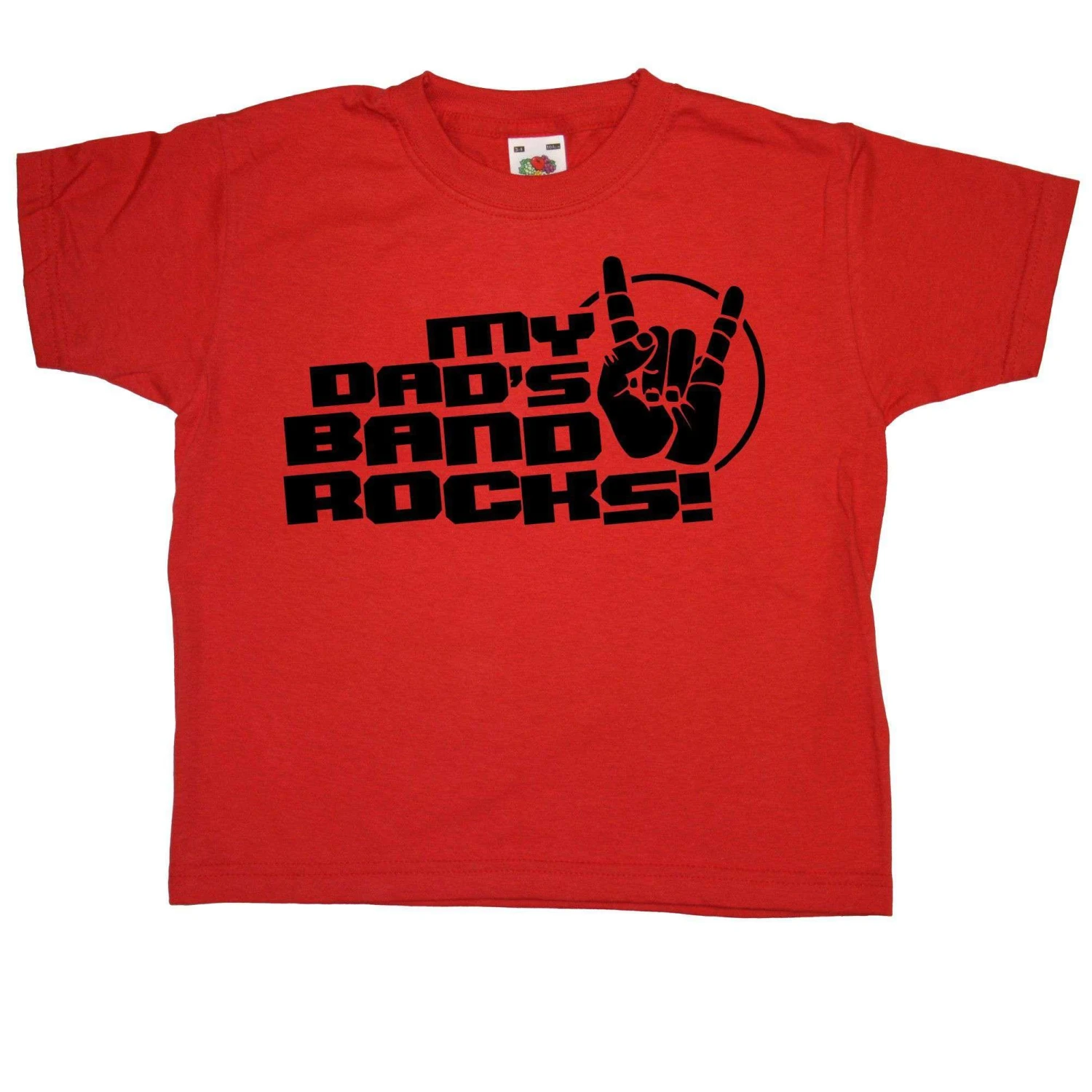 My Dads Band Rocks Childrens T-Shirt 3 My Dads Band Rocks Childrens T-Shirt