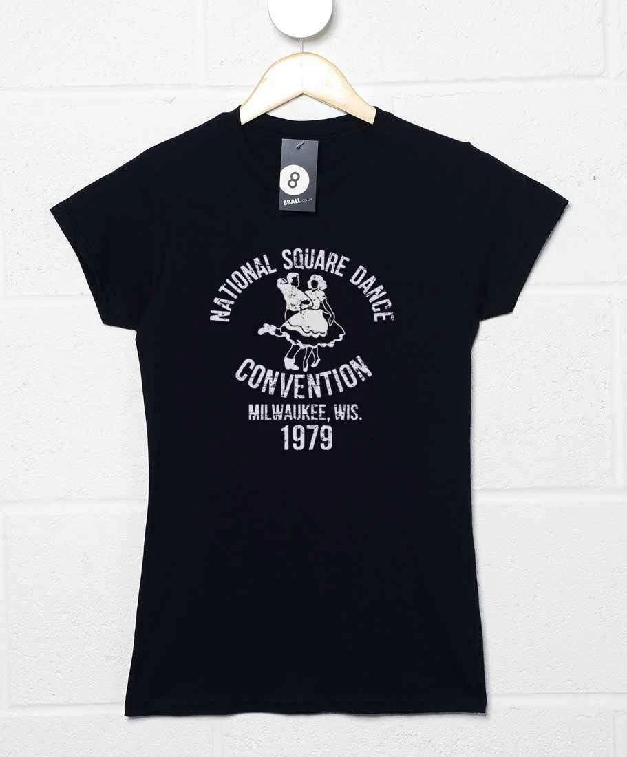 National Square Dance Fitted Womens T-Shirt As Worn By Lemmy Kilmister 3 National Square Dance Fitted Womens T-Shirt As Worn By Lemmy Kilmister