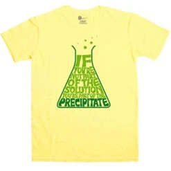 Nerd Geek Science Men's Precipitate T-Shirt