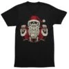 Night Rider Devil Santa Unisex Christmas T-Shirt -Maria Sales Store Night Rider Devil Santa Unisex Christmas Unisex T Shirt 8Ball 2611