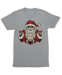Night Rider Devil Santa Unisex Christmas T-Shirt -Maria Sales Store Night Rider Devil Santa Unisex Christmas Unisex T Shirt 8Ball 4525