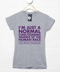 Normal Member Of The Human Race T-Shirt For Women