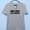 Not Lazy Self-Isolating Video Conference T-Shirt -Maria Sales Store Not Lazy Self Isolating Video Conference Mens T Shirt 8Ball 5270