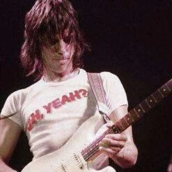 Oh Yeah T-Shirt As Worn By Jeff Beck 9 Oh Yeah T-Shirt As Worn By Jeff Beck -Maria Sales Store Oh Yeah T Shirt For Men As Worn By Jeff Beck 8Ball 7557