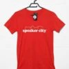 Old School Speaker City T-Shirt -Maria Sales Store Old School Speaker City Unisex T Shirt 8Ball 7516