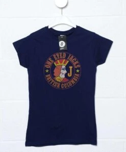 One Eyed Jacks Circular Logo Womens T-Shirt