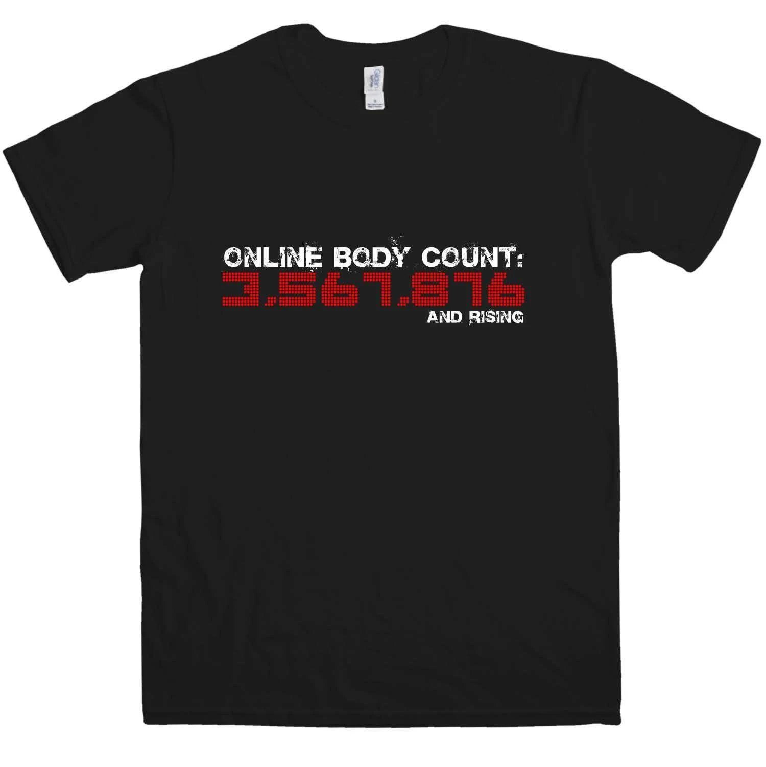 Online Body Count T-Shirt 3 Online Body Count T-Shirt
