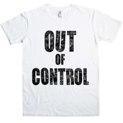 Out Of Control T-Shirt As Worn By Joe Strummer