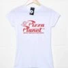 Pizza Planet Fitted Womens T-Shirt -Maria Sales Store Pizza Planet Fitted Womens T Shirt 8Ball 7545