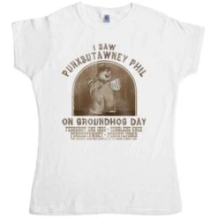 Punxsutawney Phil Womens T-Shirt