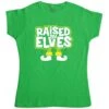Raised By Elves Womens Fitted T-Shirt -Maria Sales Store Raised By Elves Womens Fitted T Shirt 8Ball 9035