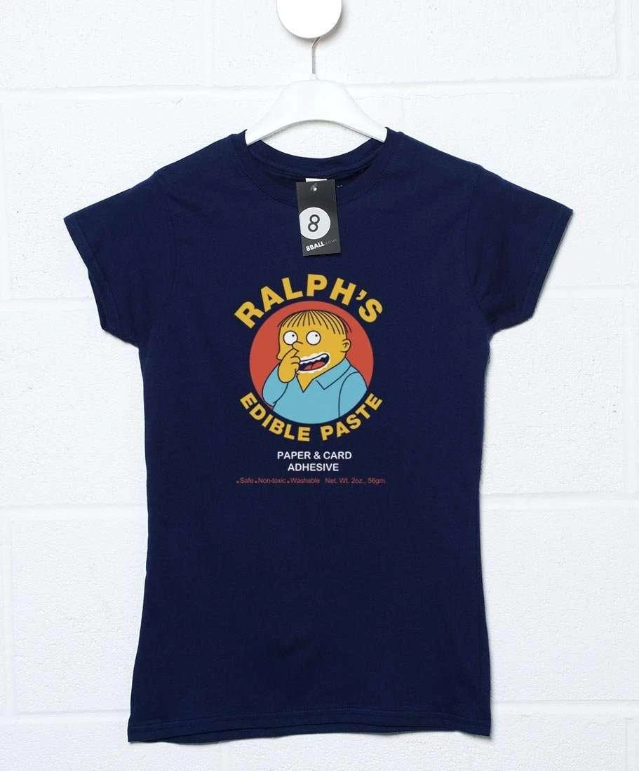 Ralph's Edible Paste Fitted Womens T-Shirt 5 Ralph's Edible Paste Fitted Womens T-Shirt - Image 3