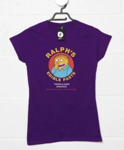 Ralph's Edible Paste Fitted Womens T-Shirt