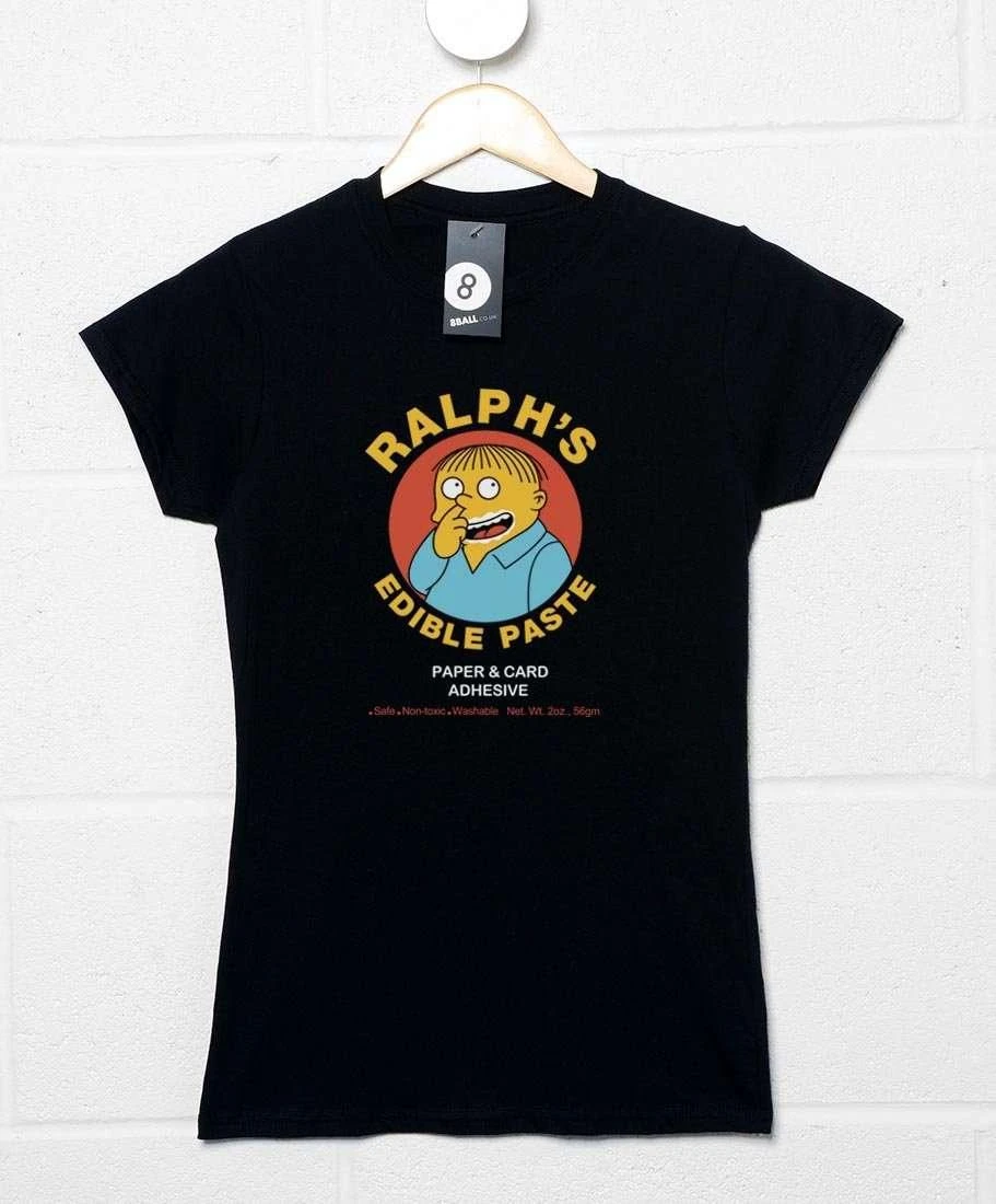 Ralph's Edible Paste Fitted Womens T-Shirt 4 Ralph's Edible Paste Fitted Womens T-Shirt - Image 2