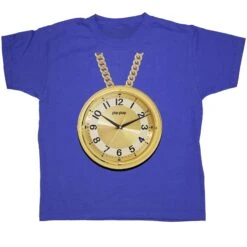 Rap Star Clock Kids T-Shirt