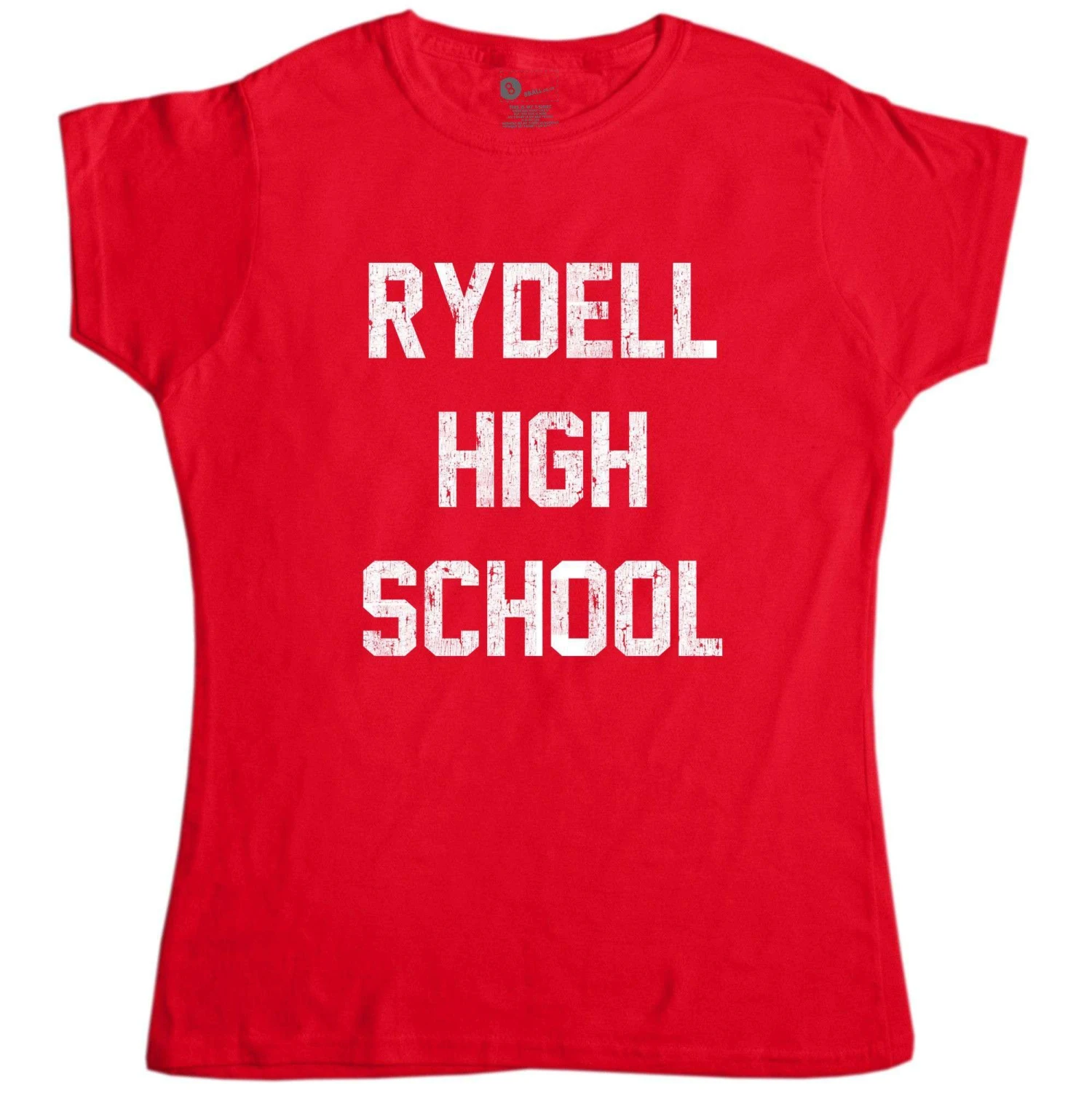 Rydell High Gym And Track Womens Fitted T-Shirt, Inspired By Grease 3 Rydell High Gym And Track Womens Fitted T-Shirt, Inspired By Grease