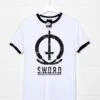 S.W.O.R.D. T-Shirt -Maria Sales Store S W O R D Mens Graphic T Shirt 8Ball 9320