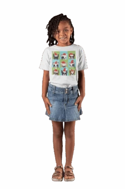 Santa Hat Pugs Christmas Kids T-Shirt -Maria Sales Store Santa Hat Pugs Christmas Kids T Shirt 8Ball 104