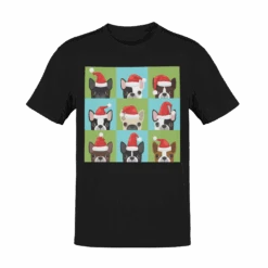 Santa Hat Pugs Christmas Kids T-Shirt -Maria Sales Store Santa Hat Pugs Christmas Kids T Shirt 8Ball 682
