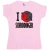 Schrodinger's Cat I Heart Schrodinger Womens Style T-Shirt 2 Schrodinger's Cat I Heart Schrodinger Womens Style T-Shirt -Maria Sales Store Schrodinger s Cat I Heart Schrodinger Womens Style T Shirt 8Ball 3336