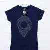 Section 9 Big Print Fitted Womens T-Shirt -Maria Sales Store Section 9 Big Print Fitted Womens T Shirt 8Ball 1065