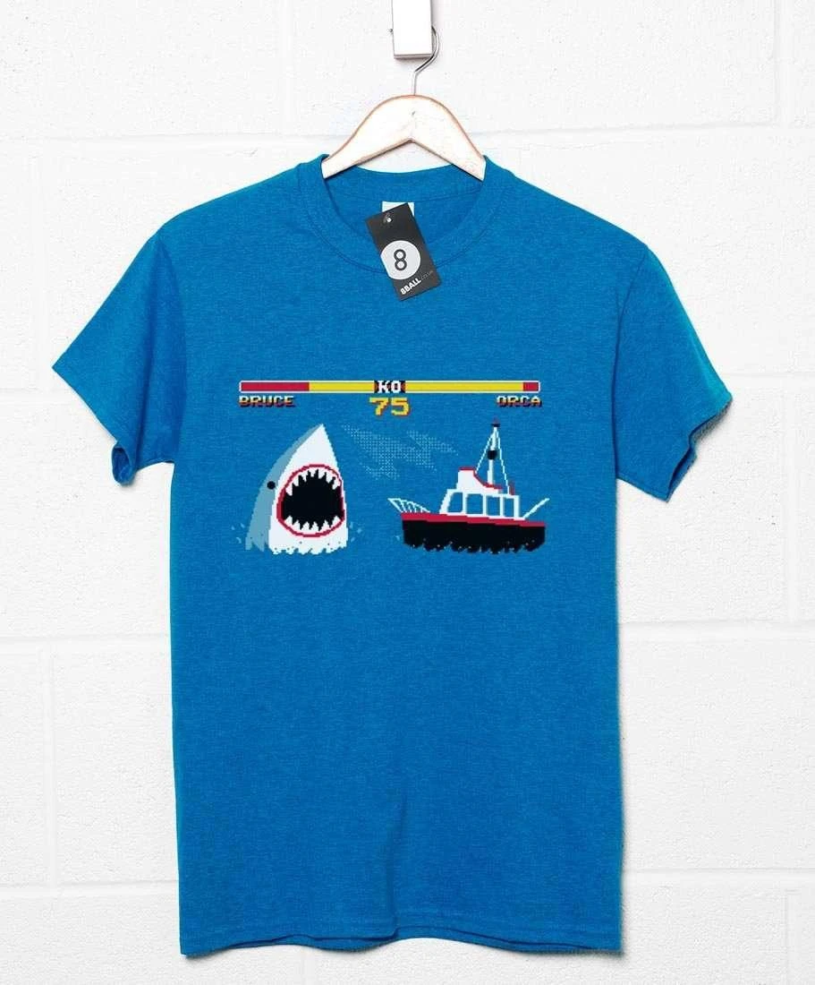 Shark Fighter 2 DinoMike T-Shirt 4 Shark Fighter 2 DinoMike T-Shirt - Image 2