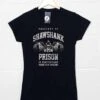 Shawshank Prison T-Shirt For Women 2 Shawshank Prison T-Shirt For Women -Maria Sales Store Shawshank Prison T Shirt for Women 8Ball 8626