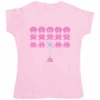 Space Invaders Womens T-Shirt 1 Space Invaders Womens T-Shirt -Maria Sales Store Space Invaders Womens T Shirt 8Ball 1679