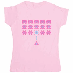 Space Invaders Womens T-Shirt