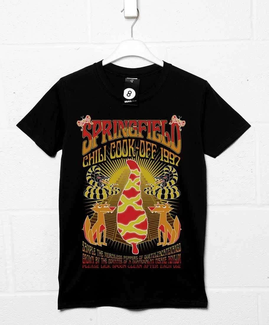 Springfield Chili Cook Off T-Shirt 3 Springfield Chili Cook Off T-Shirt