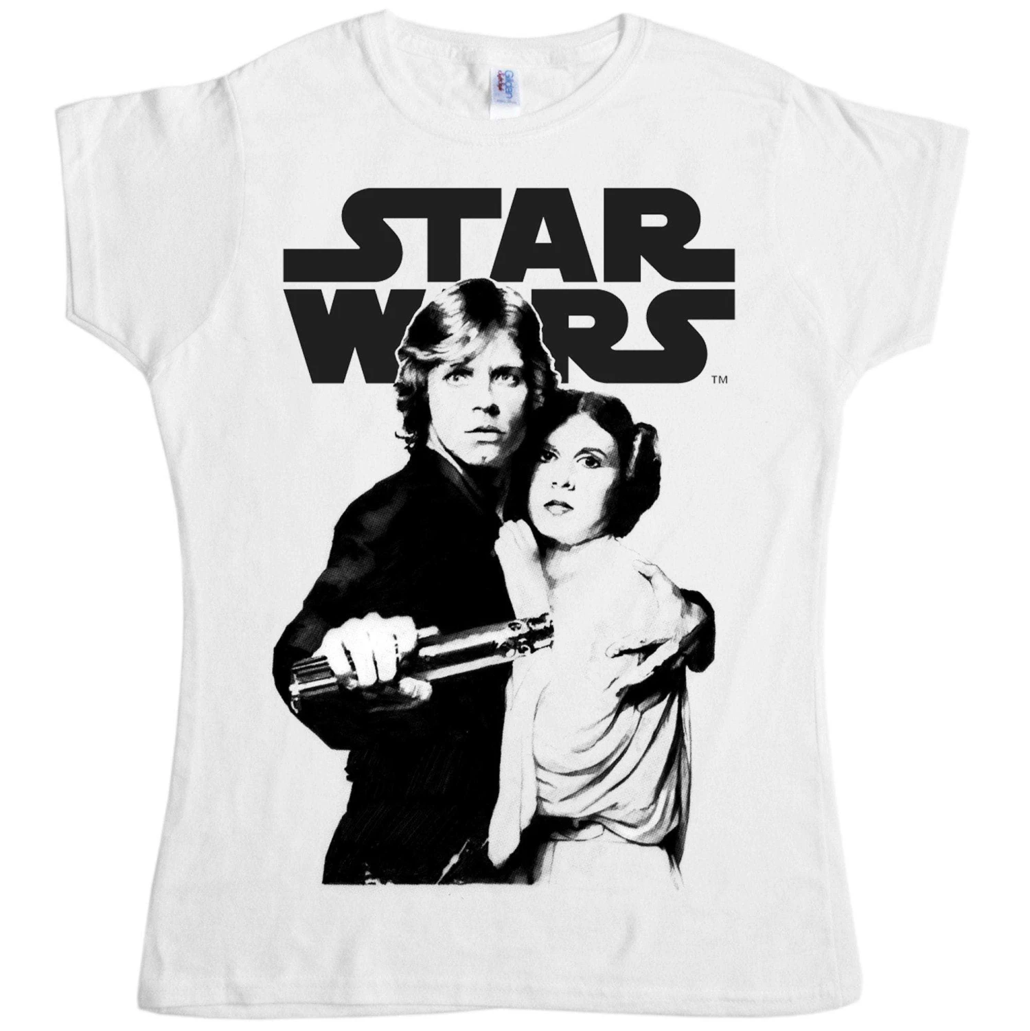Star Wars Luke And Leia T-Shirt For Women 3 Star Wars Luke And Leia T-Shirt For Women