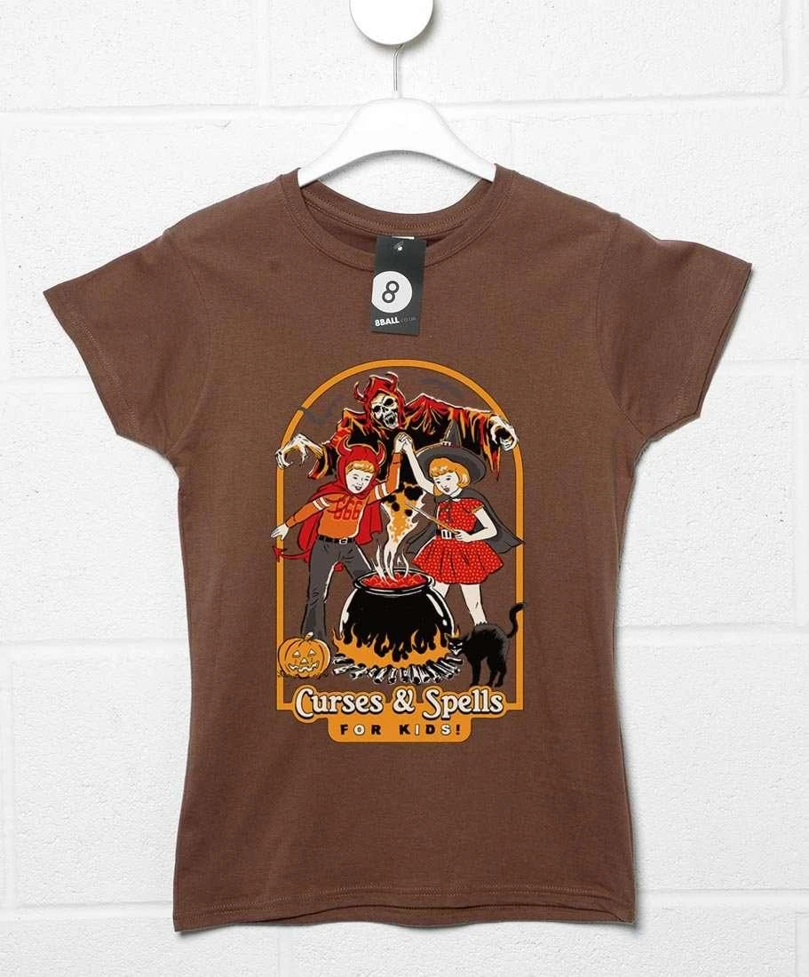 Steven Rhodes Curses And Spells Womens T-Shirt 5 Steven Rhodes Curses And Spells Womens T-Shirt - Image 3