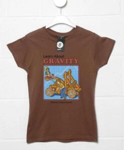 Steven Rhodes Learn About Gravity Womens T-Shirt -Maria Sales Store Steven Rhodes Learn About Gravity Womens T Shirt 8Ball 7713