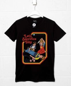 Steven Rhodes Let's Sacrifice Toby T-Shirt -Maria Sales Store Steven Rhodes Let s Sacrifice Toby Mens Graphic T Shirt 8Ball 4774