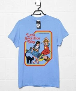 Steven Rhodes Let's Sacrifice Toby T-Shirt -Maria Sales Store Steven Rhodes Let s Sacrifice Toby Mens Graphic T Shirt 8Ball 5142