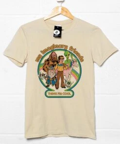 Steven Rhodes My Imaginary Friends T-Shirt -Maria Sales Store Steven Rhodes My Imaginary Friends Graphic T Shirt For Men 8Ball 3595