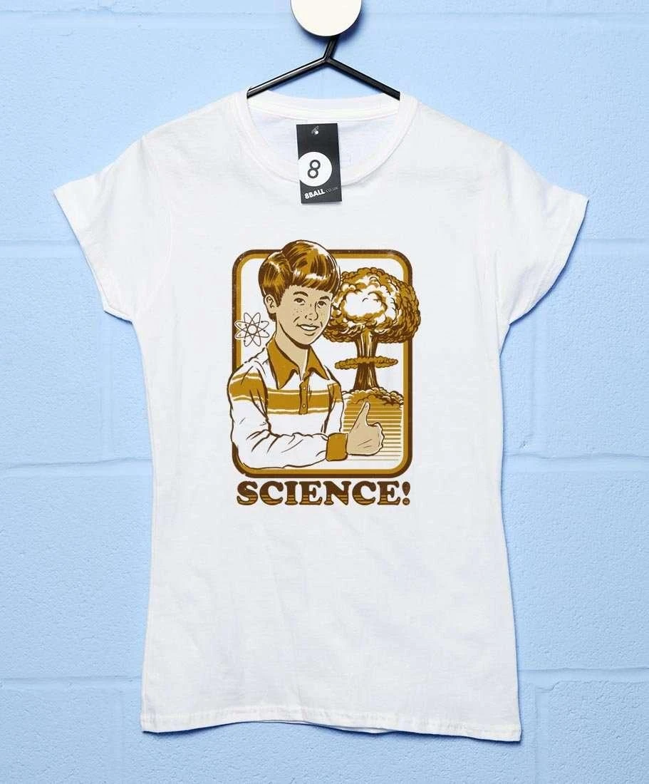 Steven Rhodes Retro Science Womens T-Shirt 4 Steven Rhodes Retro Science Womens T-Shirt - Image 2
