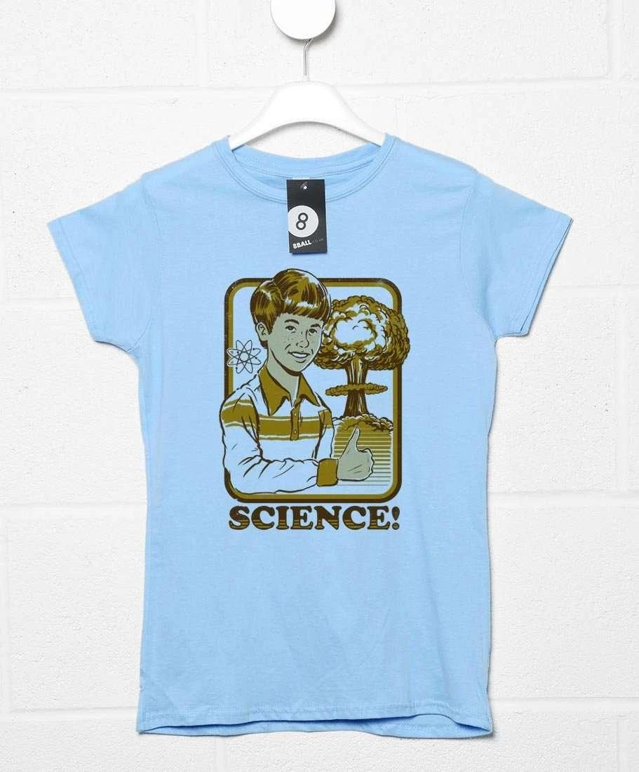 Steven Rhodes Retro Science Womens T-Shirt 3 Steven Rhodes Retro Science Womens T-Shirt