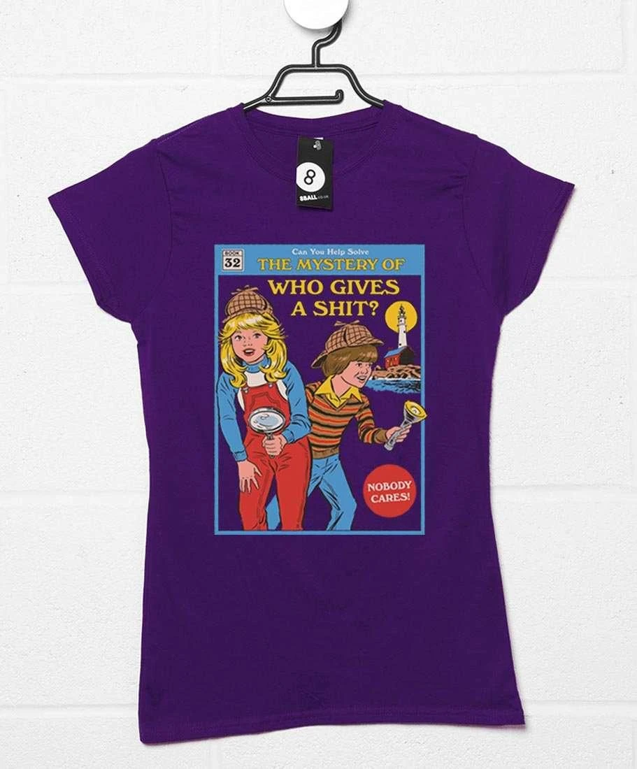 Steven Rhodes Who Gives A Sh*t Womens Style T-Shirt 5 Steven Rhodes Who Gives A Sh*t Womens Style T-Shirt - Image 3