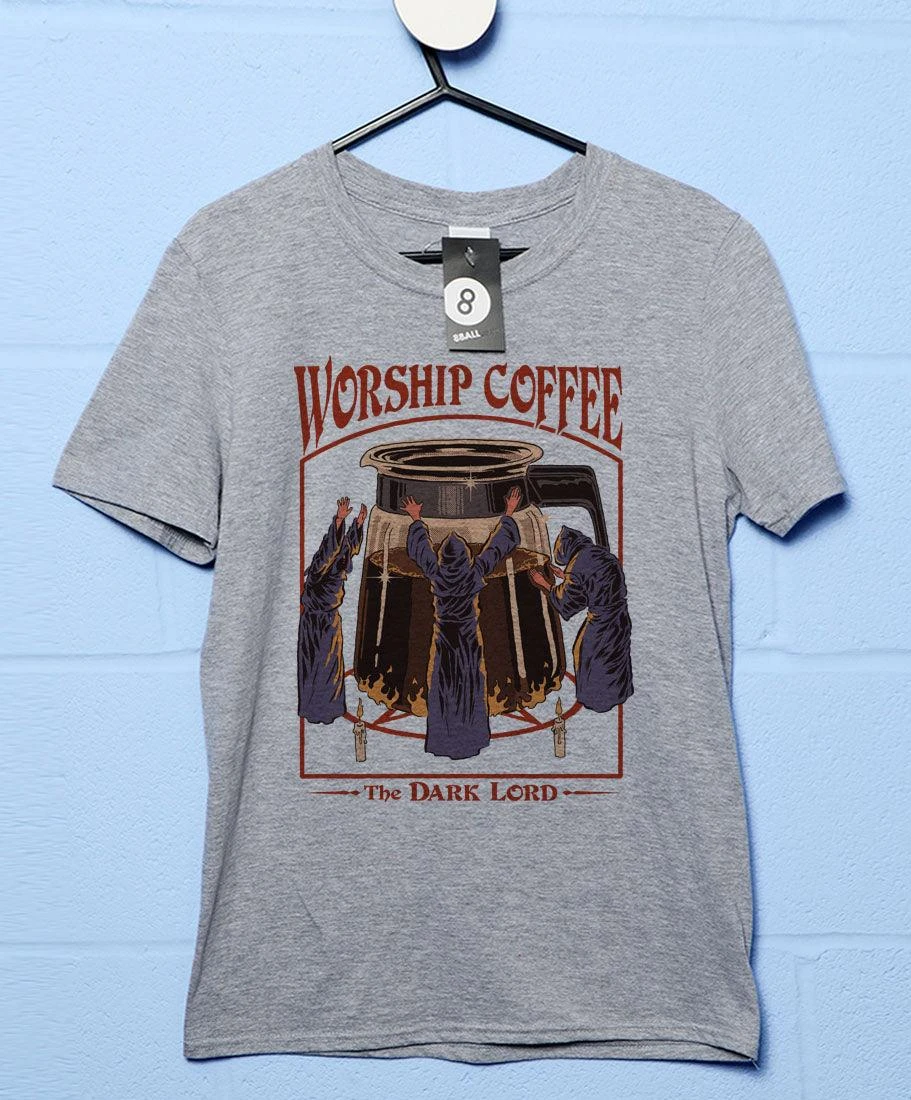 Steven Rhodes Worship Coffee T-Shirt 5 Steven Rhodes Worship Coffee T-Shirt - Image 3