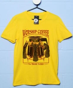 Steven Rhodes Worship Coffee T-Shirt 7 Steven Rhodes Worship Coffee T-Shirt -Maria Sales Store Steven Rhodes Worship Coffee Mens T Shirt 8Ball 5802