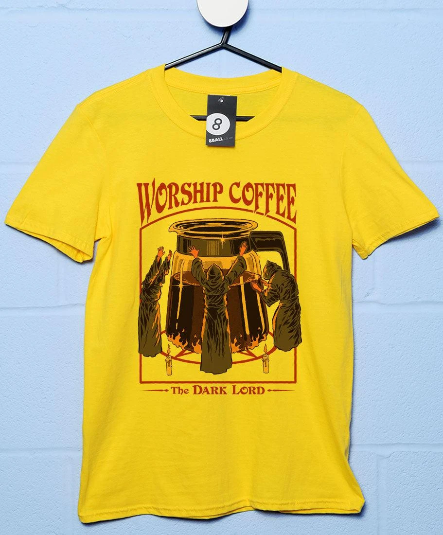 Steven Rhodes Worship Coffee T-Shirt 4 Steven Rhodes Worship Coffee T-Shirt - Image 2