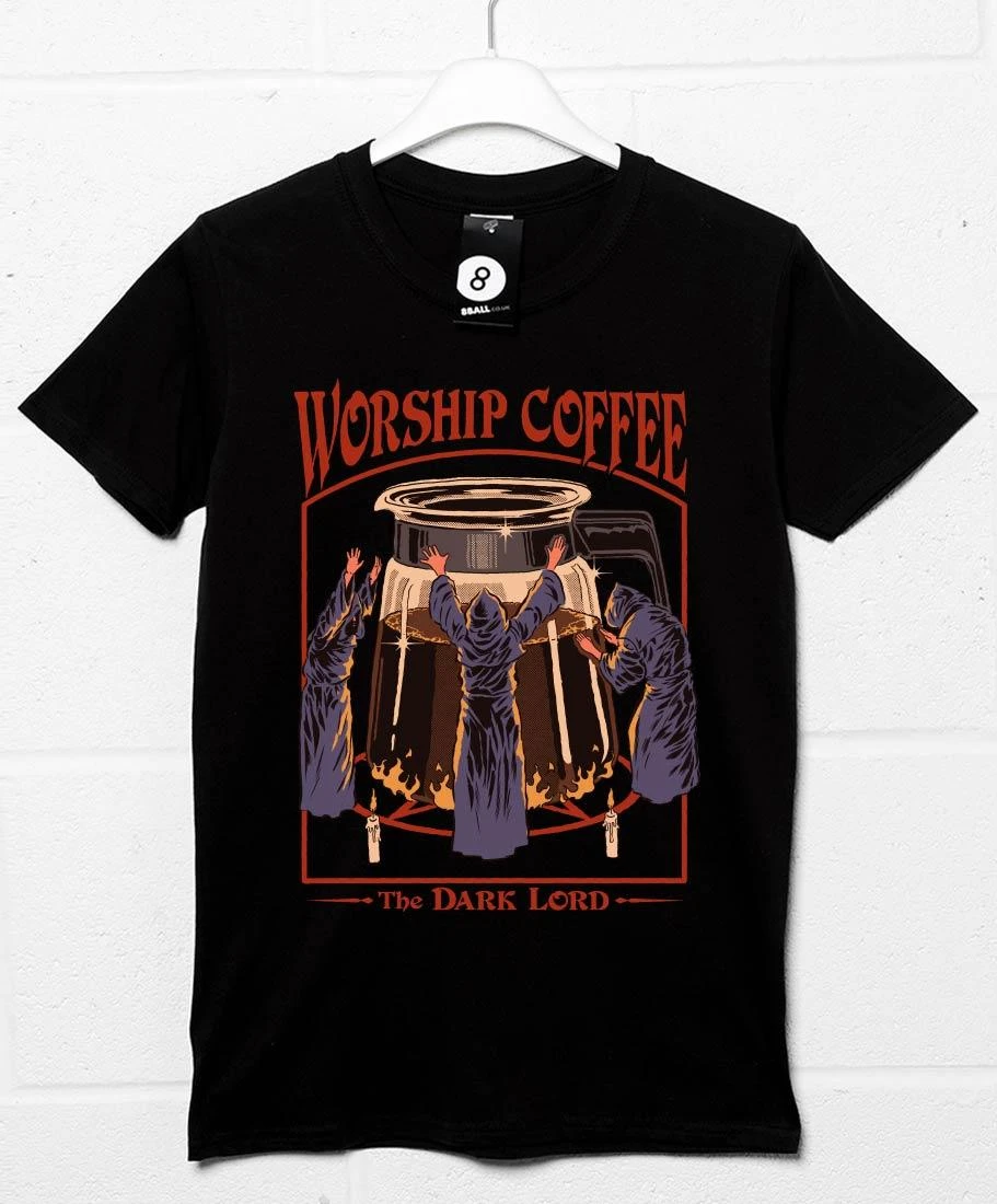 Steven Rhodes Worship Coffee T-Shirt 6 Steven Rhodes Worship Coffee T-Shirt - Image 4