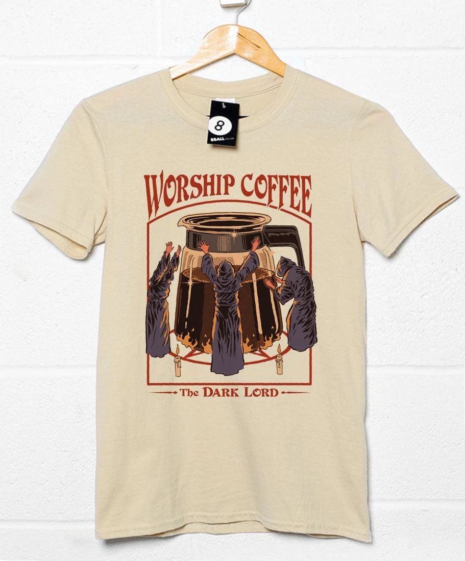 Steven Rhodes Worship Coffee T-Shirt 3 Steven Rhodes Worship Coffee T-Shirt